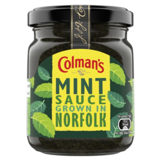 Picture of COLMANS Mint Sauce 165g Jar x8
